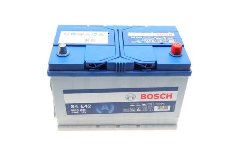 Аккумулятор 85Ah-12v BOSCH EFB (S4E42) (304x173x219),R,EN800 Азия Аккумулятор 85Ah-12v BOSCH EFB (S4E42) (304x173x219),R,EN800 Азия