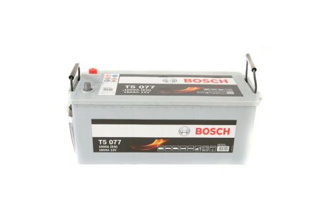 Акумулятор 180Ah-12v BOSCH (T5077) (513x223x223), зворотна полярність (3), EN1000