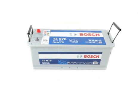 Аккумулятор 140Ah-12v BOSCH (T4076) (513x189x223),полярность обратная (3),EN800 Аккумулятор 140Ah-12v BOSCH (T4076) (513x189x223),полярность обратная (3),EN800