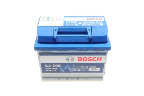 Аккумулятор 60Ah-12v BOSCH EFB (S4E05) (242x175x190), R, EN640