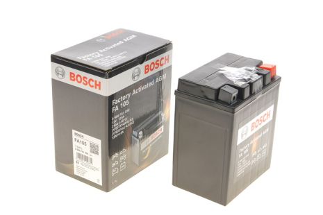 Аккумулятор 12Ah-12v (FA105) (133х90х164), r, EN210, BOSCH (0986FA1050)