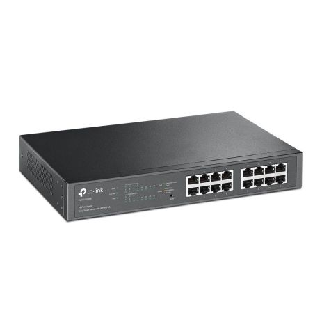 Коммутатор TP-LINK TL-SG1016PE 16xGE/8xPoE+ 124.4 Вт EasySmart 13" 1U