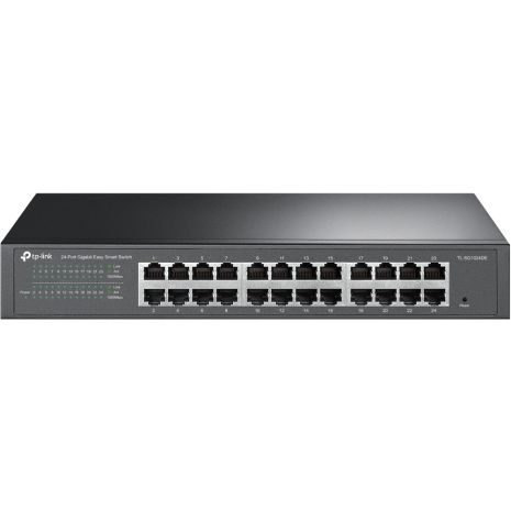 24-портовый коммутатор TP-LINK TL-SG1024DE EasySmart 13" 1U 24-портовый коммутатор TP-LINK TL-SG1024DE EasySmart 13" 1U