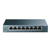 Неуправляемый коммутатор TP-LINK TL-SG108 8xGE с металлическим корпусом