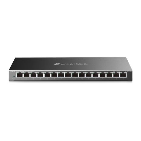 Смарт-комутатор TP-LINK TL-SG116E, 16xGE, 9.19W, Easy Smart, металевий корпус