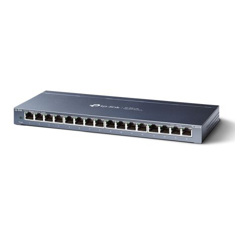 16-портовий комутатор TP-LINK TL-SG116, некерований, металевий