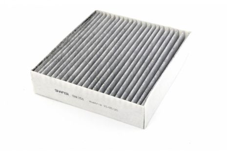 Фильтр салонный Mitshubishi Colt 02-12; Smart Forfour 04-06; Roadster 03-05, угольный, SHAFER (SAK251)