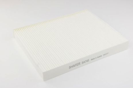 Салонный фильтр для Hyundai Santa Fe 10-, Kia Sorento 10-, 262x208x30, SHAFER (SA745)