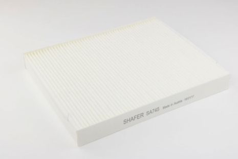 Салонный фильтр для Hyundai Santa Fe 10-, Kia Sorento 10-, 262x208x30, SHAFER (SA745) Салонный фильтр для Hyundai Santa Fe 10-, Kia Sorento 10-, 262x208x30, SHAFER (SA745)