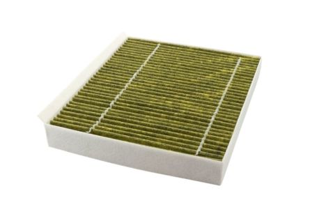 Салонний фільтр для Zeekr 001, 009, 7X (2021-), протиалергенний, вугільний, салатовий папір, SHAFER (ECO27024)