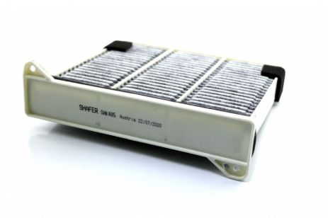 Салонний фільтр для Mitshubishi Grandis, L200, Lancer, Outlander, Pajero Sport, 01-, вугільний, SHAFER (SAK485)