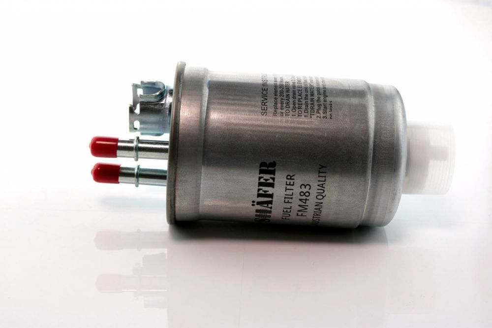 Паливний фільтр Ford Fiesta, Focus, Transit Connect, 1.8D, з 98-, SHAFER (FM483) Паливний фільтр Ford Fiesta, Focus, Transit Connect, 1.8D, з 98-, SHAFER (FM483)
