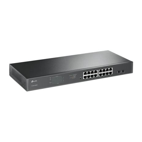 Коммутатор TP-LINK TL-SG1218MPE 16xGE/PoE+ 192W 2xcomboGE/SFP EasySmart 19" 1U