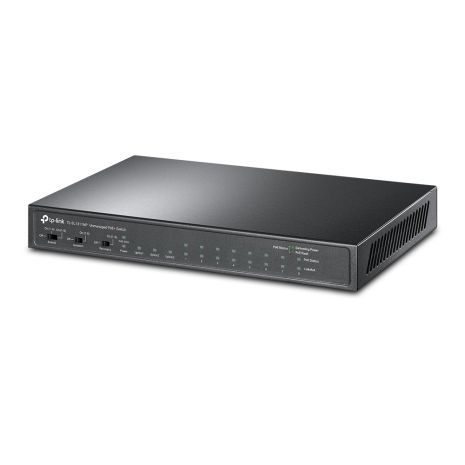ПоЕ комутатор TP-LINK TL-SL1311MP, 8x1FE/PoE+, 124W, 2xGE, 1xSFP