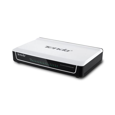 Неуправляемый коммутатор TENDA S16 16xFE Неуправляемый коммутатор TENDA S16 16xFE