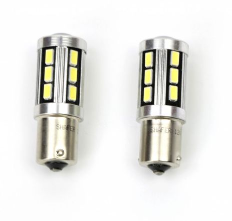 Светодиодная лампа S25 BA15S 18LEDs canbus 1 шт, SHAFER (SL4101) Светодиодная лампа S25 BA15S 18LEDs canbus 1 шт, SHAFER (SL4101)