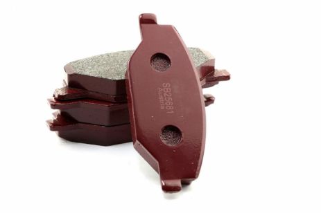 Передні гальмівні колодки для Skoda Fabia 11-, Polo 12-, SHAFER (SB25681) Передні гальмівні колодки для Skoda Fabia 11-, Polo 12-, SHAFER (SB25681)