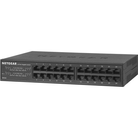 Некерований комутатор NETGEAR GS324 24xGE, 11.1W Некерований комутатор NETGEAR GS324 24xGE, 11.1W