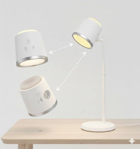 LED настольная лампа Sirius BL-1005, белая