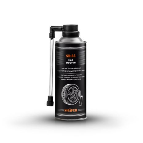 Підкачка-герметик для ремонту гуми Tire Doctor 450 мл, SHAFER (SD85)
