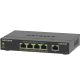 Мережевий комутатор NETGEAR GS305EP, 4xGE PoE+(63Вт), 1xGE, керований