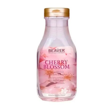 Шампунь для щоденного застосування Beaver Cherry Blossom Shampoo з екстрактом квітів cакури, 350 мл