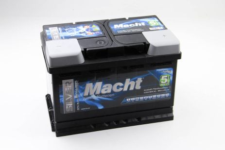 Акумулятор Macht Silver Power 75Ah/750A 278x175x175, MACHT (25875) Акумулятор Macht Silver Power 75Ah/750A 278x175x175, MACHT (25875)