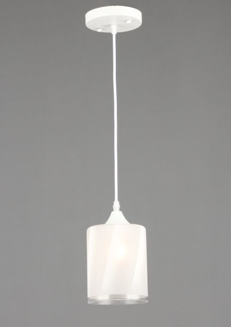 Одиночний підвіс на плафон VALESO N6753/1H E27 Білий N6753/1H