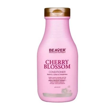 Кондиционер Beaver Cherry Blossom Conditioner с экстрактом цветов сакуры для ежедневного применения 350 мл