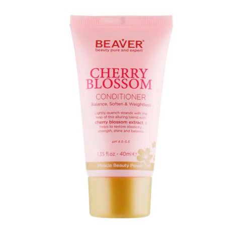 Кондиционер для ежедневного применения Beaver Cherry Blossom Conditioner с экстрактом цветов сакуры, 40 мл