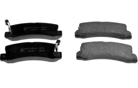 Дисковые тормозные колодки задние для Toyota Camry (1986-2001)/Avensis (1997-2003)/Carina (1987-1997)/Lexus RX (1998-2003)/ES (1989-2001), RAISO (RP0978)