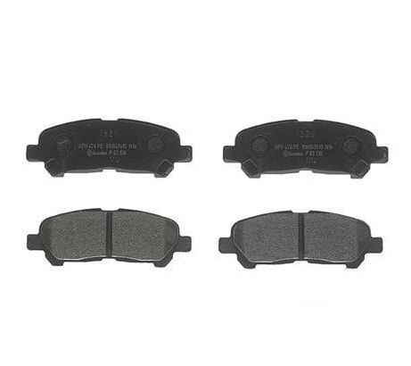 Задние тормозные колодки для Toyota Highlander/Kluger (с 2007), RAISO (RP7780)