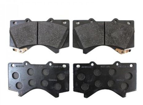 Передние тормозные колодки для Toyota Land Cruiser 200 08- (Advics), RAISO (RP3524)