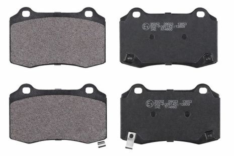 Задние тормозные колодки для Tesla Model S/X 13-/Jeep Grand Cherokee IV 10- от RAISO (RP4171)