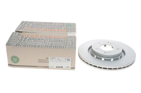 Диск гальмівний PEUGEOT 4007, CITROËN C-CROSSER, MITSUBISHI OUTLANDER, METELLI (230939C)