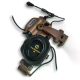 Активні захисні навушники Earmor M32X PLUS (CB) Coyote з гарнітурою та кріпленням на шолом Активні захисні навушники Earmor M32X PLUS (CB) Coyote з гарнітурою та кріпленням на шолом
