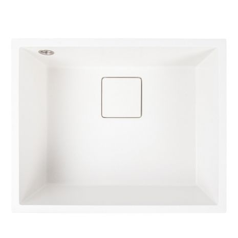 Кухонна гранітна мийка 5444 AMELI VALESO білосніжна