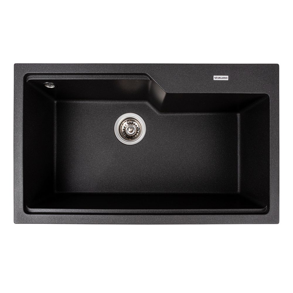 Кухонная мойка гранитная матовая 7545 NIKA VALESO Морион Кухонная мойка гранитная матовая 7545 NIKA VALESO Морион