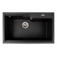 Кухонная мойка гранитная матовая 7545 NIKA VALESO Морион Кухонная мойка гранитная матовая 7545 NIKA VALESO Морион