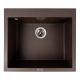 Кухонная гранитная мойка 5750 DAVINA VALESO, темная скала