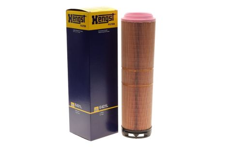Фільтр повітряний MERCEDES-BENZ E-CLASS, MERCEDES-BENZ S-CLASS, HENGST FILTER (E421L)
