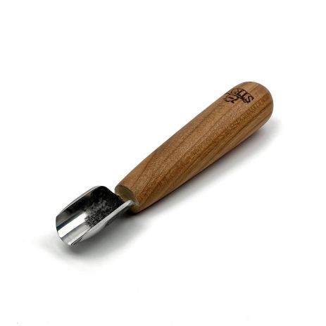 Напівкругла стамеска Адольф Юр'єв Standard 20мм для геометричного різьблення