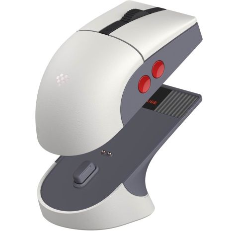 Бездротова миша 8BitDo Retro R8 Mouse 26000 DPI, PAW3395 2.4G/BT N Edition