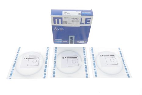 Поршневі кільця, ducato/dally 2.3 MAHLE/KNECHT (00986N0)