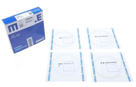 Кільця Mazda 626 поршневі, MAHLE/KNECHT (62731V0)