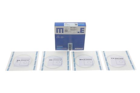 Поршневые кольца для Opel Astra/Vectra/Daewoo Lanos 1.6 97- (79.00mm/STD), MAHLE/KNECHT (01108V0)