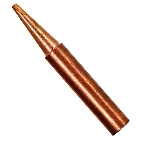 Медное жало паяльника 900M-T-2D, конус с двусторонним срезом, 2 мм