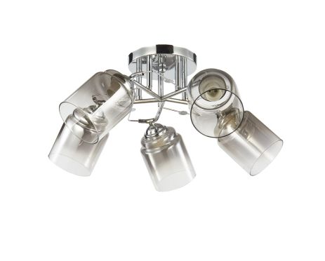 Декоративная люстра INTEREES IS 6198-5 WH+CR