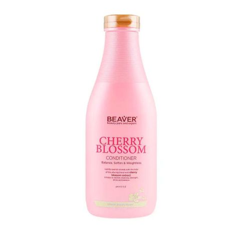 Кондиціонер для щоденного застосування Beaver Cherry Blossom Conditioner з екстрактом квітів cакури, 730 мл Кондиціонер для щоденного застосування Beaver Cherry Blossom Conditioner з екстрактом квітів cакури, 730 мл