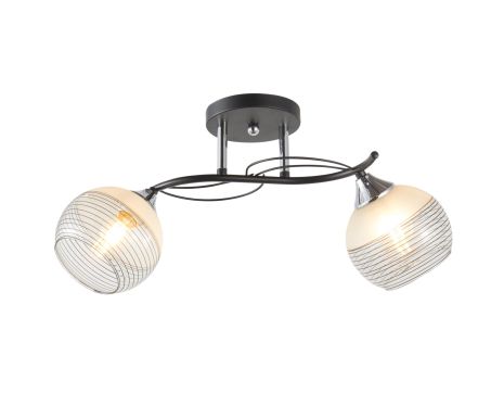 Декоративная люстра INTEREES IS 6337-2 BK+CR